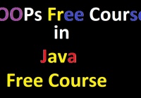 Object-Oriented Programming in JAVA